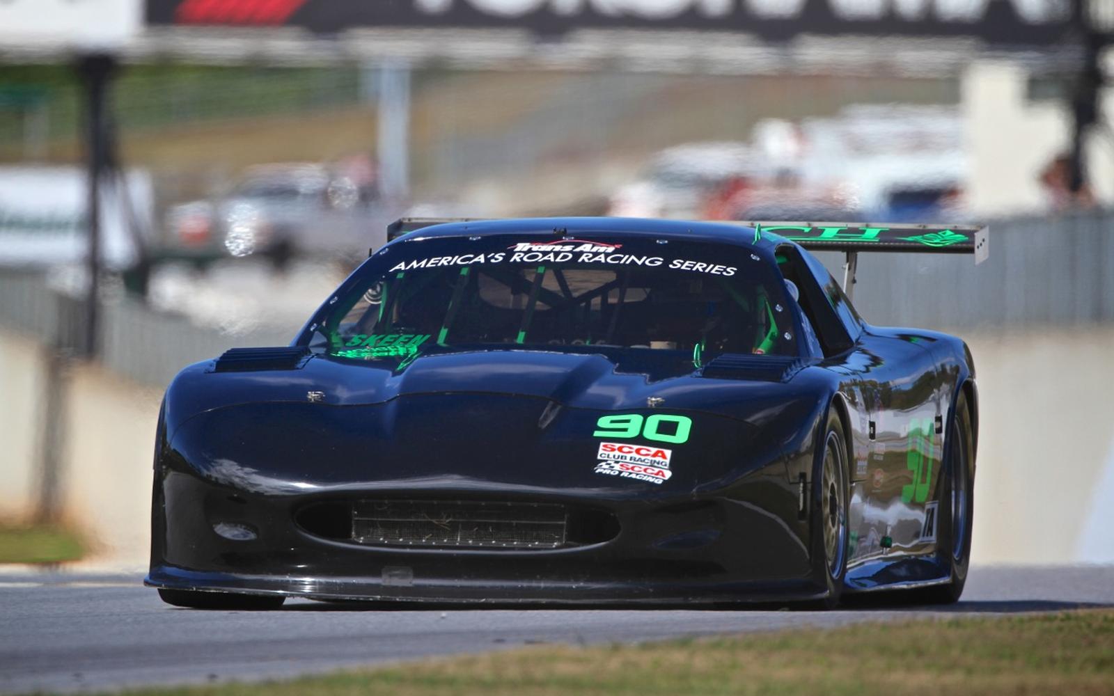 Mike Skeen leads practice in Trans Am return, Lawrence leads TA2